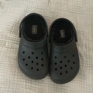 Crocs Sherpa Lined Girls Sz 13